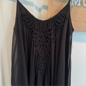 Express Black Spaghetti Strap Dress Size XS